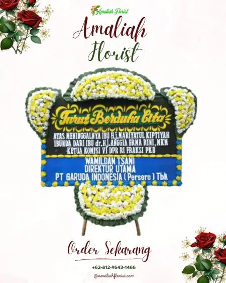 Papan Bunga Duka Pengabean